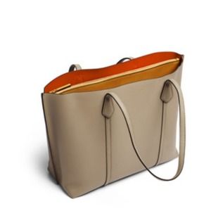 Tory Burch Grey Heron Perry Tote shoulder bag